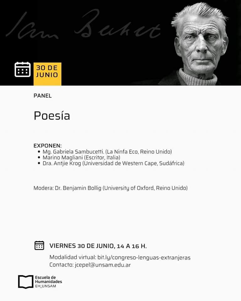 Sharing my poems in an Academic Congress @ UNSAM –&nbsp;Cepel