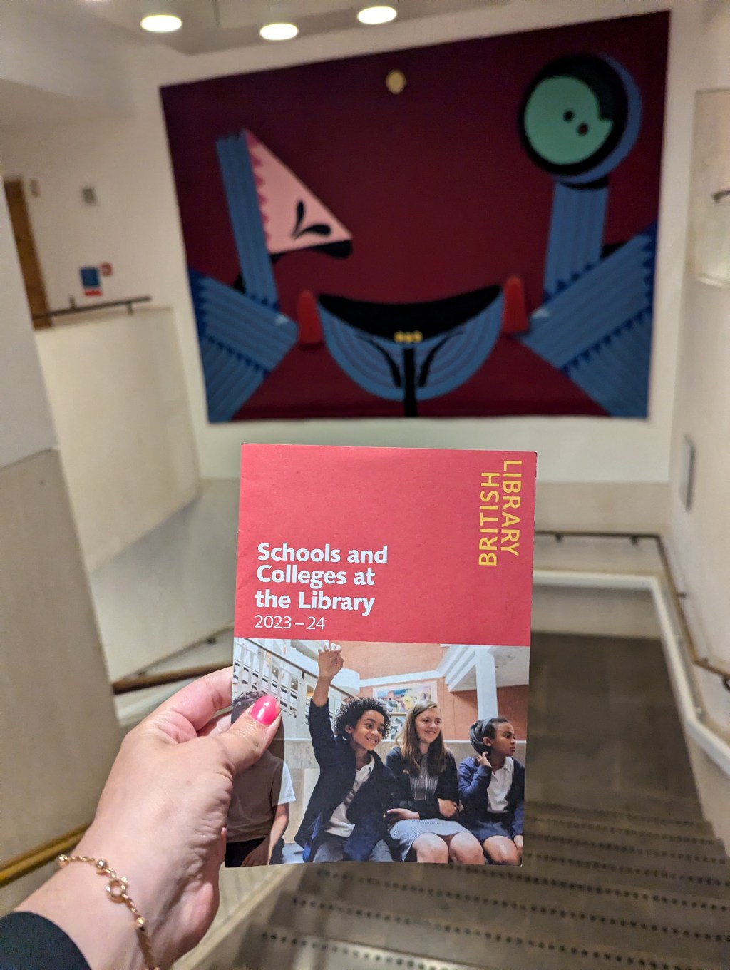 British Library with Writers&nbsp;Mosaic