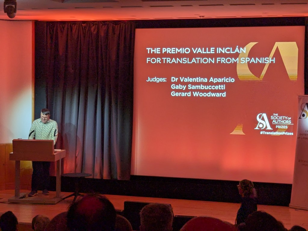 The 2024 Society of Authors’ translation&nbsp;Prize